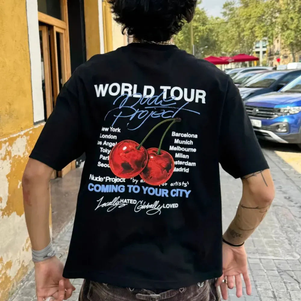 Camiseta Nude Project Tour Black