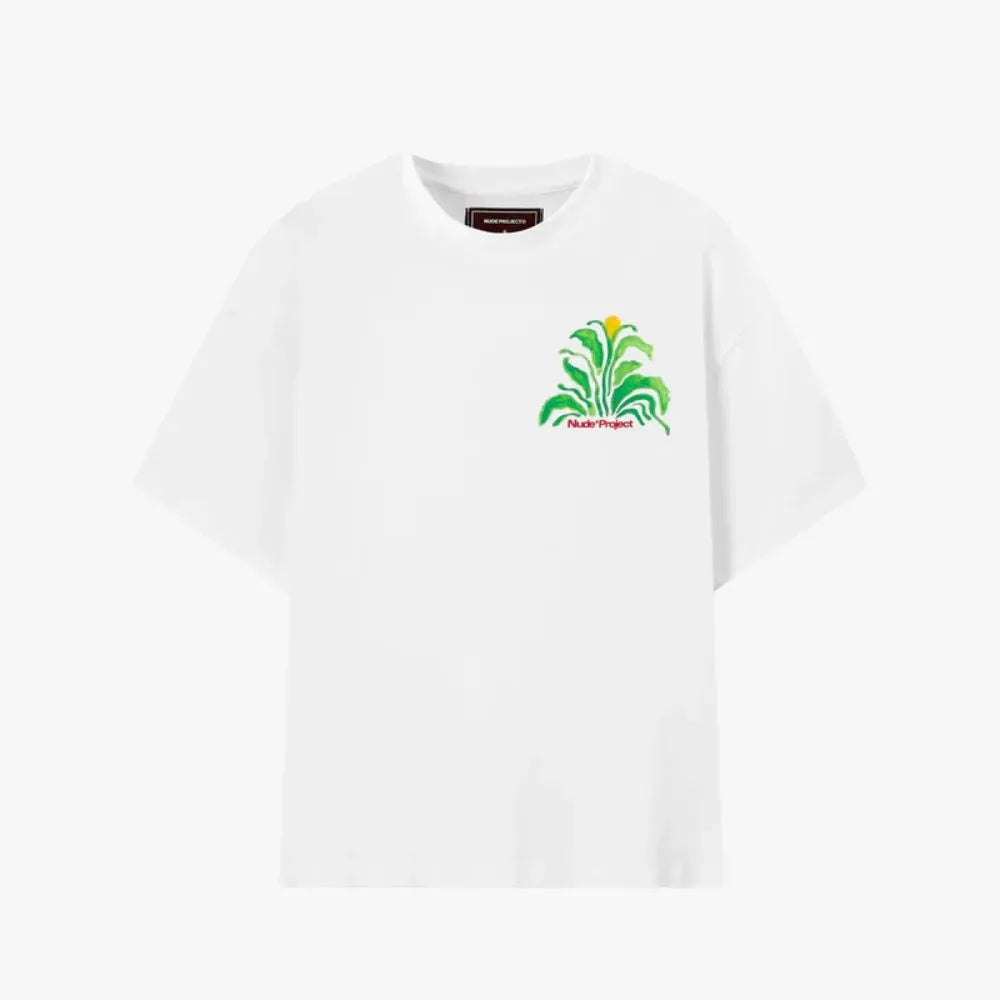 Camiseta Nude Project Plant White