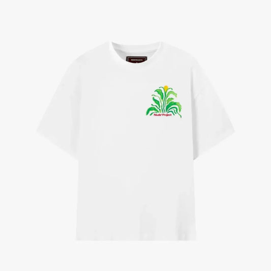 Camiseta Nude Project Plant White