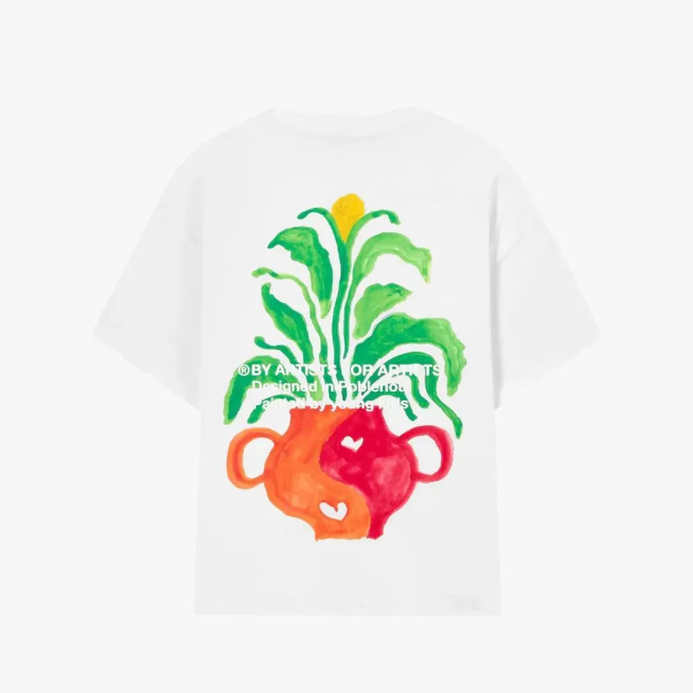 Camiseta Nude Project Plant White