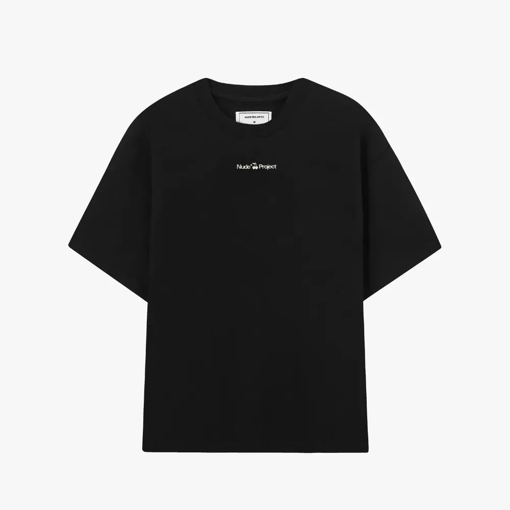 Camiseta Nude Project Cherry Logo Black