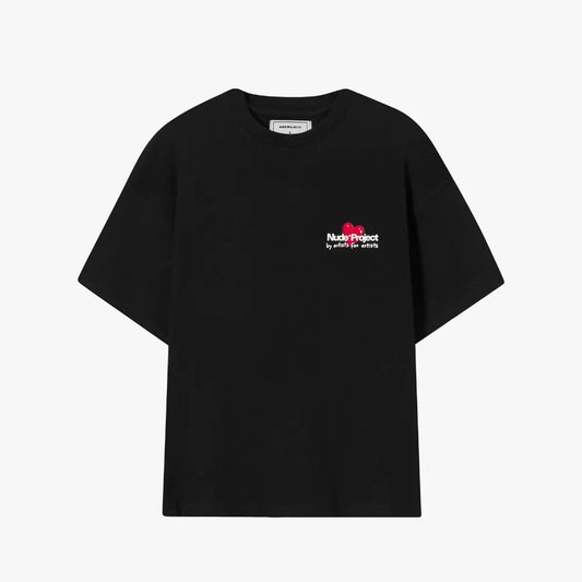 Camiseta Nude Project Juicy Cherry Black