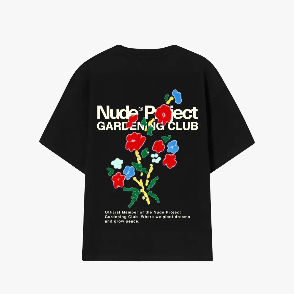 Camiseta Nude Project Floreta Black