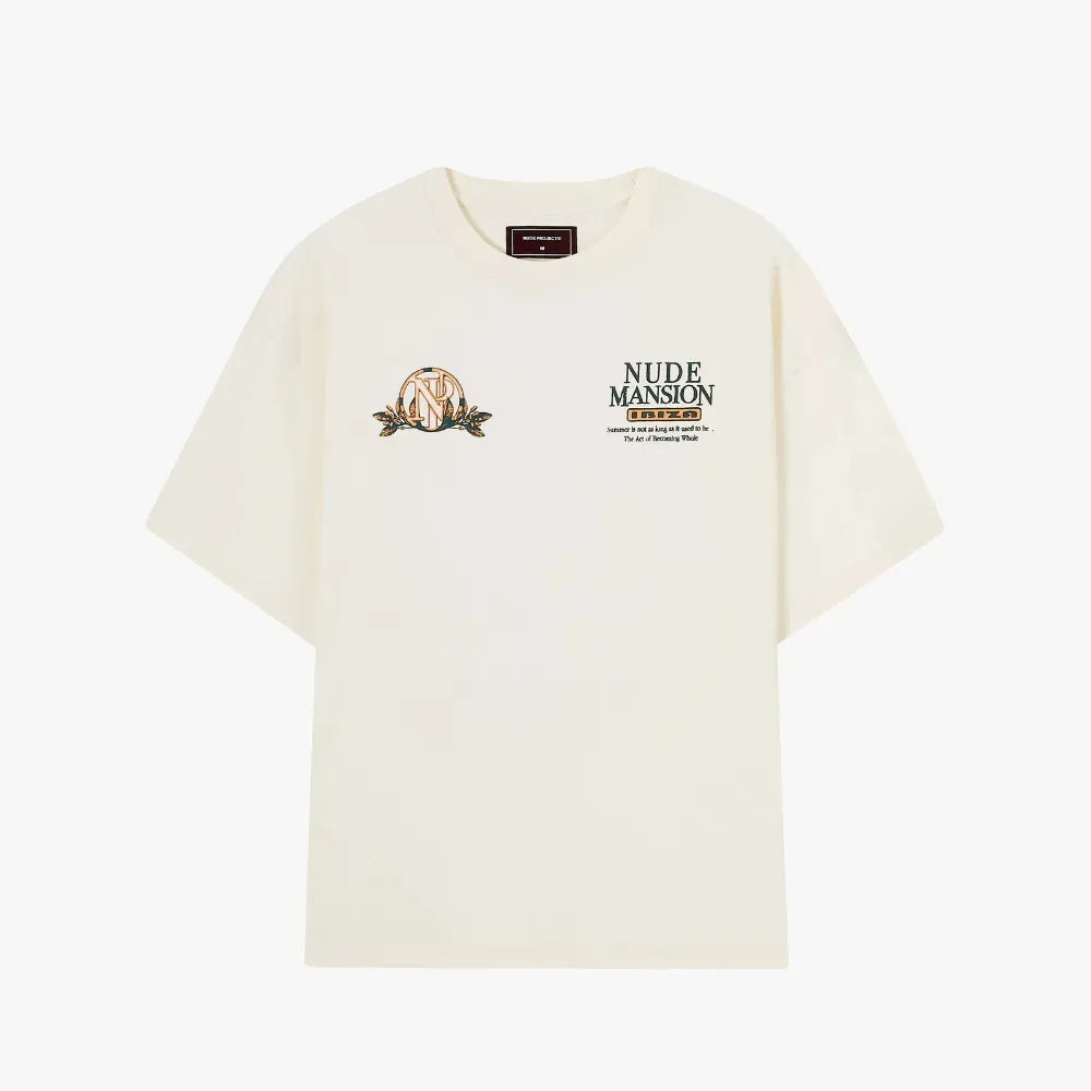 Camiseta Nude Project Mansion Marshmallow
