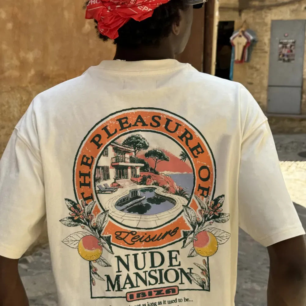 Camiseta Nude Project Mansion Marshmallow