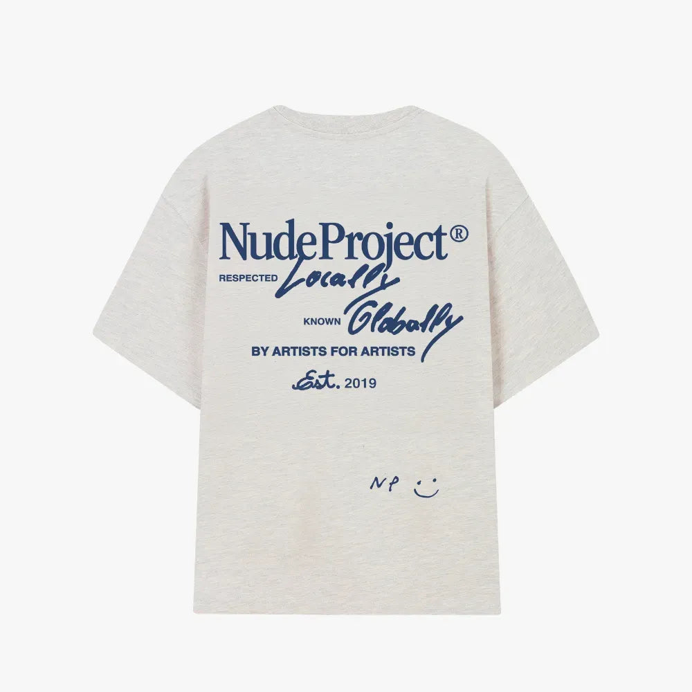 Camiseta Nude Project Global Soon Grey