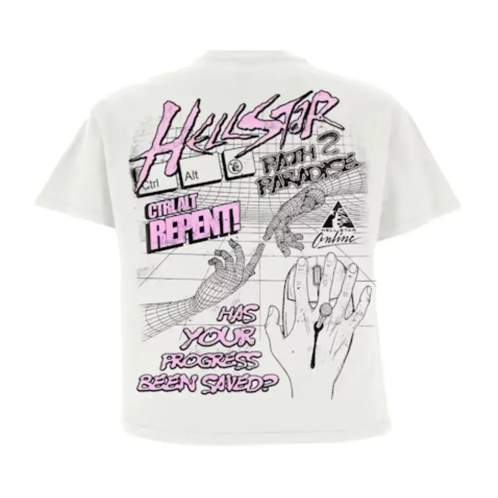 Camiseta Hellstar Online White
