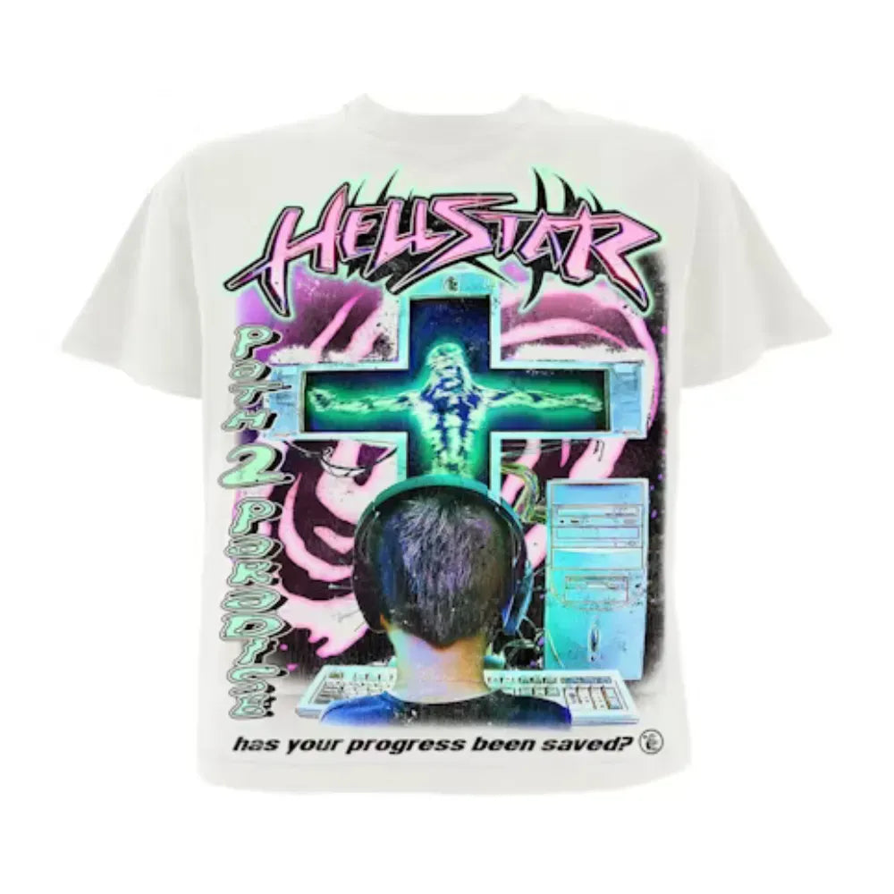 Camiseta Hellstar Online White
