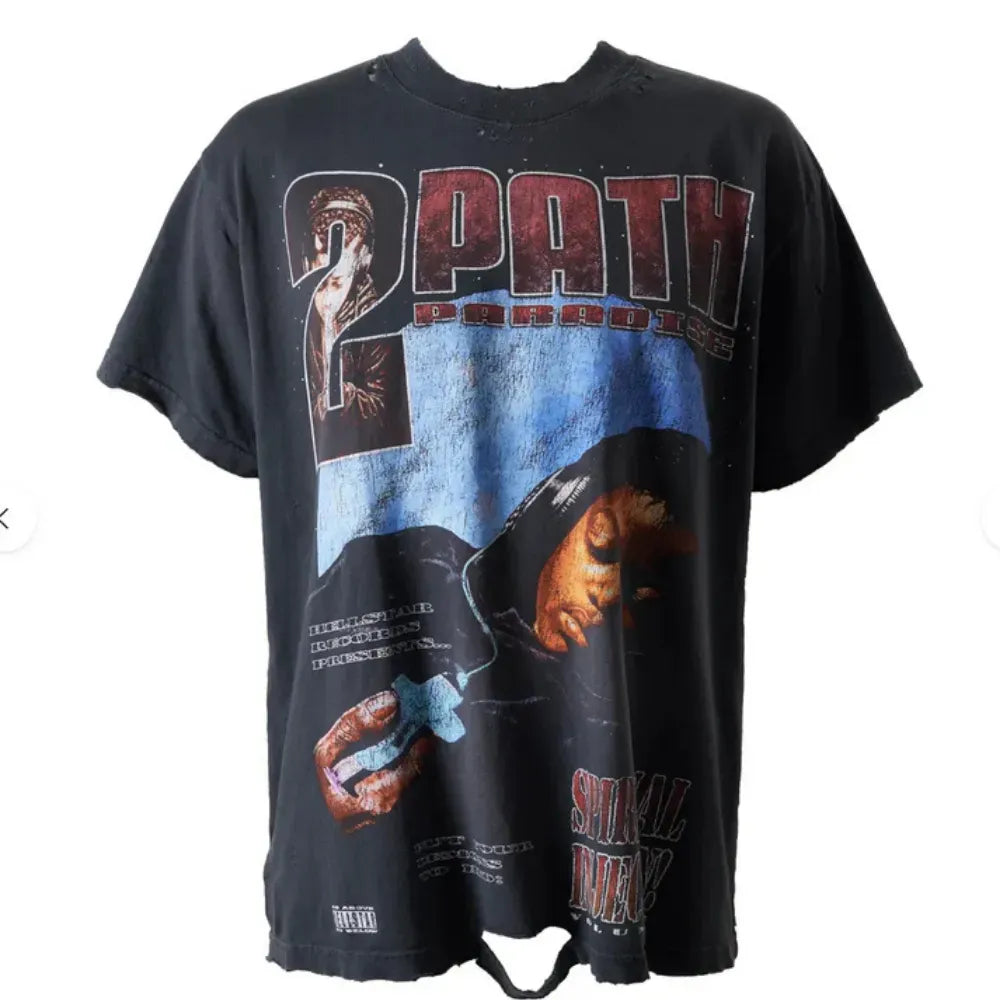 Camiseta Hellstar Spiritual Injection Reversible Black