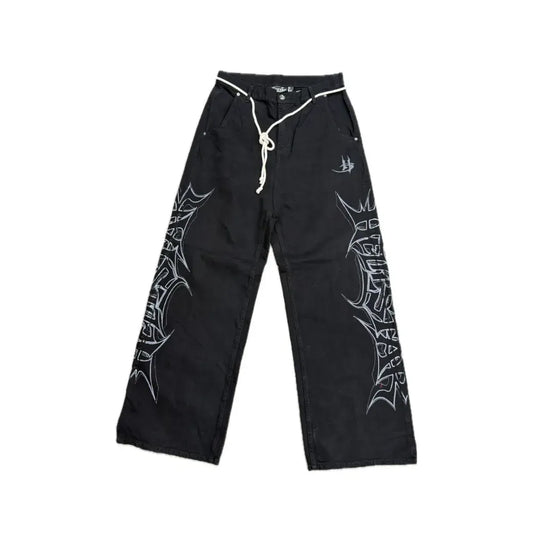 Calça Hellstar Gothic Jeans Black