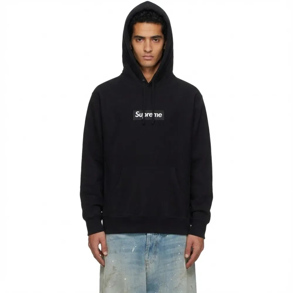Moletom Supreme Box Logo Black FW25-W15