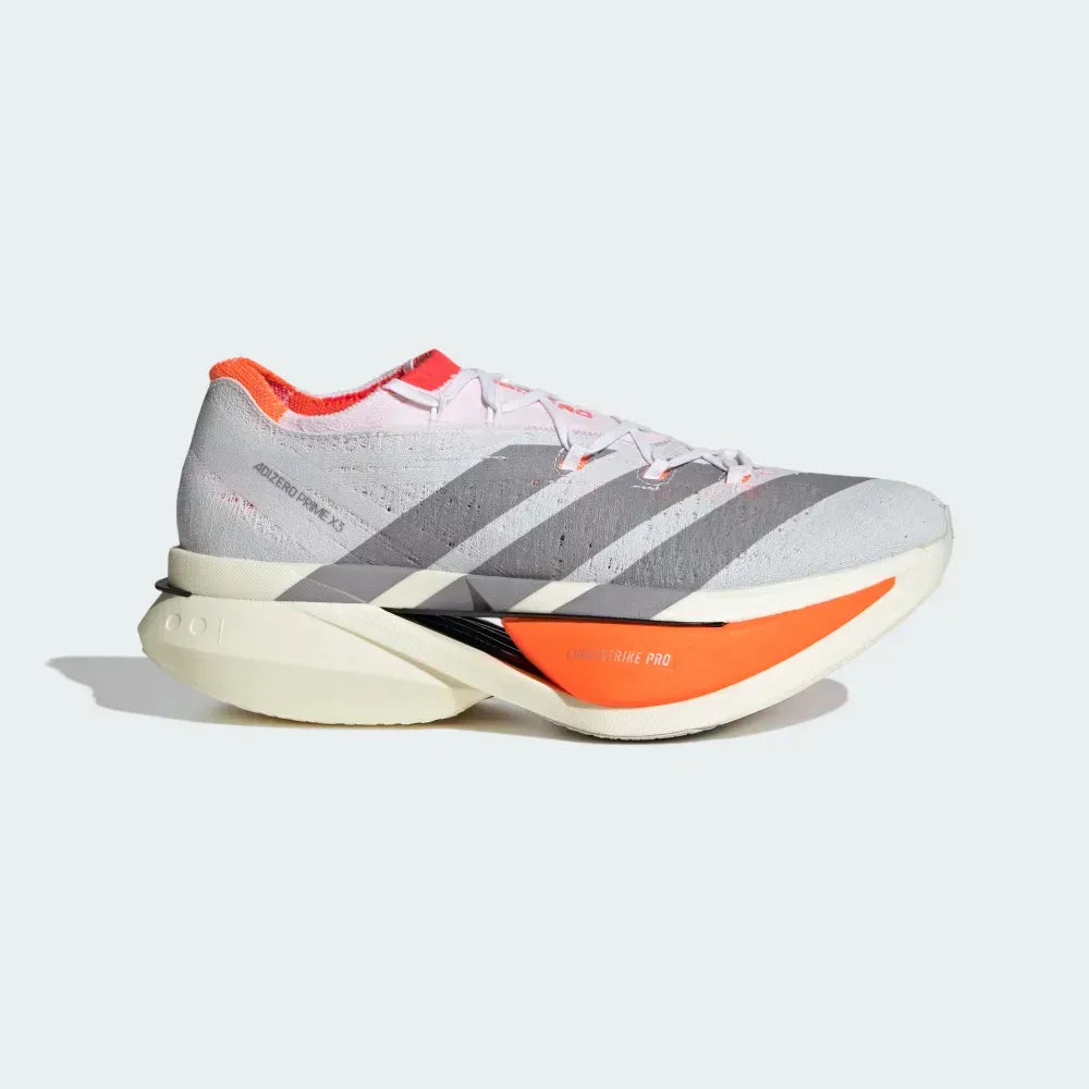 adidas Adizero Prime X3 Strung Cloud White Lucid Red