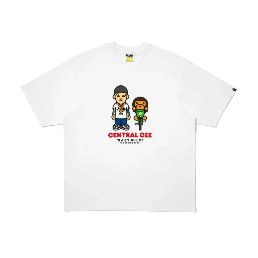 Spotify x SYNA By Central Cee x BAPE Bax Milo Relaxed Fit Tee (White)