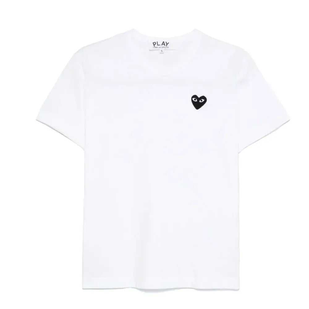 Camiseta Comme des Garçons PLAY Mini Heart Logo White