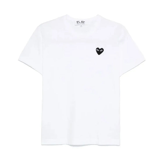 Camiseta Comme des Garçons PLAY Mini Heart Logo White