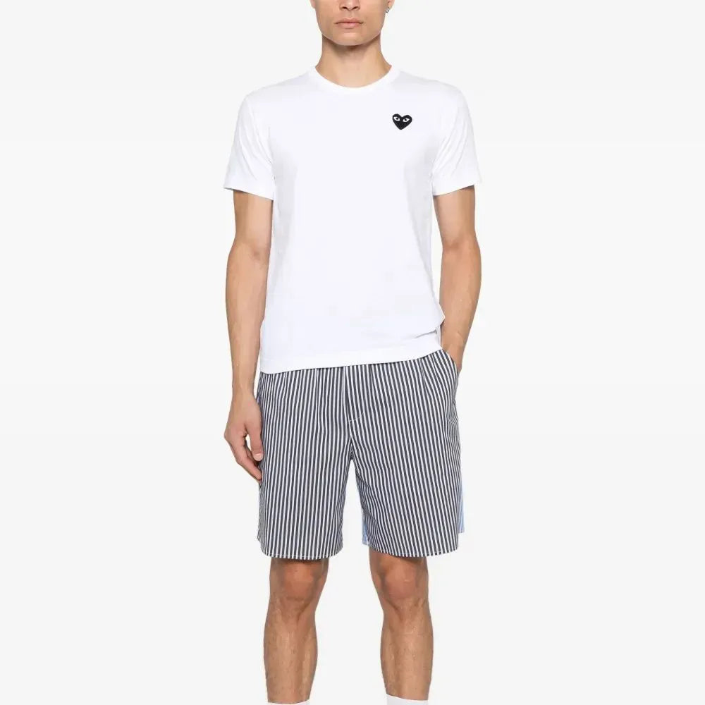 Camiseta Comme des Garçons PLAY Mini Heart Logo White