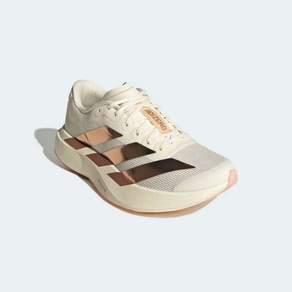 adidas Adizero Evo SL Off White Copper Metallic Blush Pink