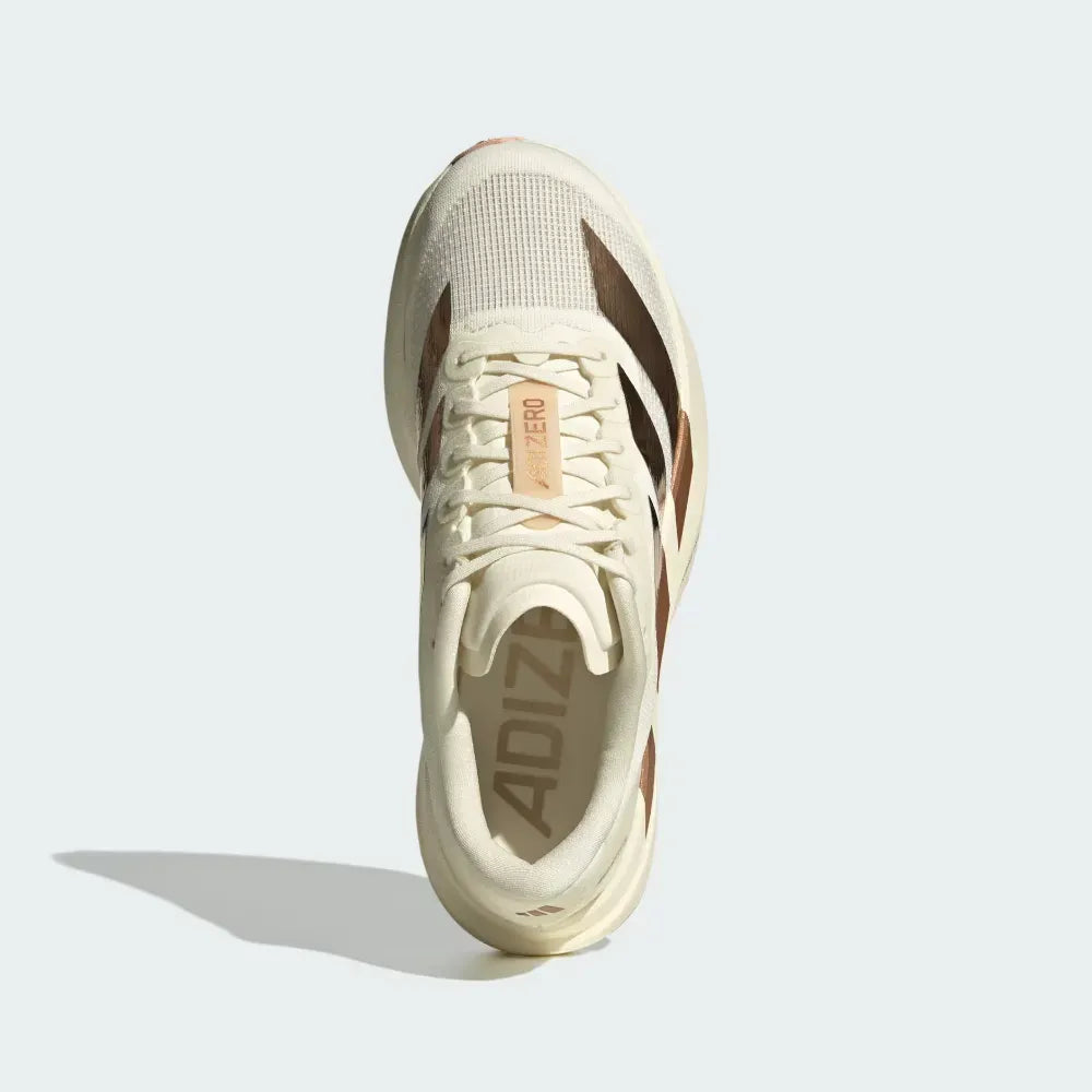 adidas Adizero Evo SL Off White Copper Metallic Blush Pink