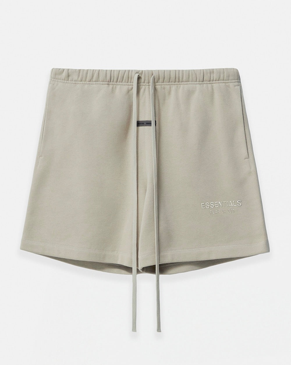 Fear of God Essentials Soccer Fleece Sweat Shorts (Abbey Stone)
