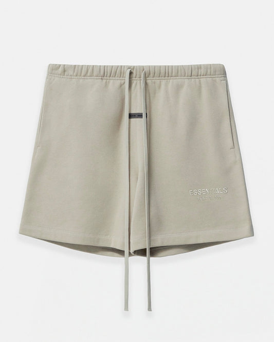 Fear of God Essentials Soccer Fleece Sweat Shorts (Abbey Stone)