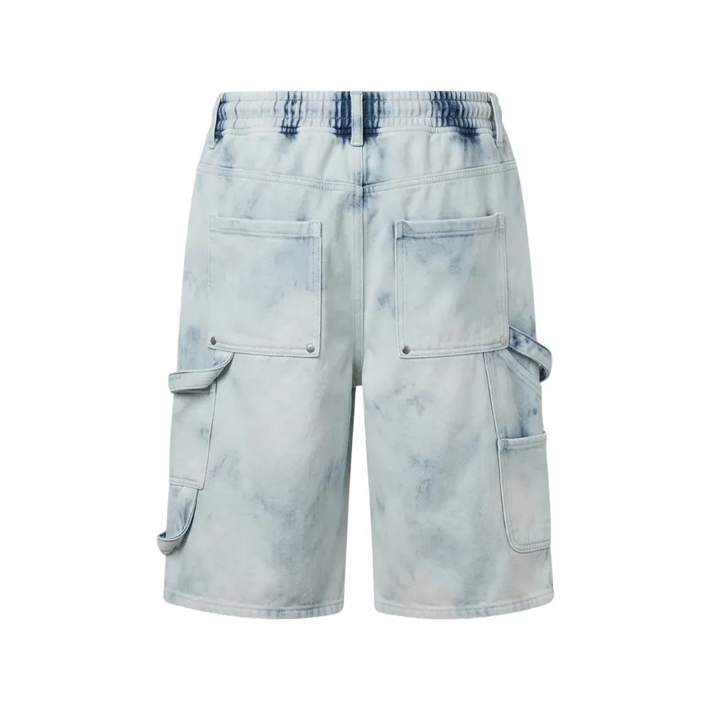 Bermuda Hellstar Carpenter Shorts Light Blue