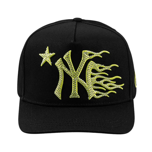 Boné Hellstar NY Snapback Neon Black