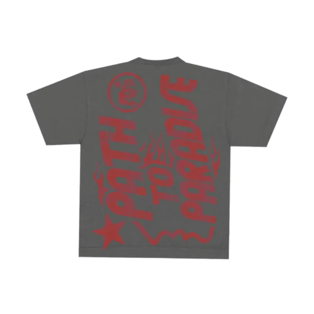 Camiseta Hellstar Jesus Emblem Grey