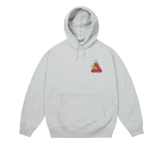 Moletom Palace Drago Bones Tri Hood Grey