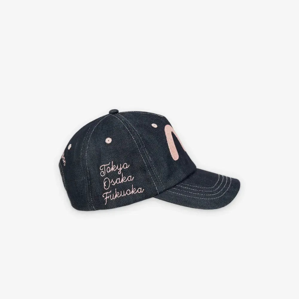Evisu x Palace Boné Snapback Indigo