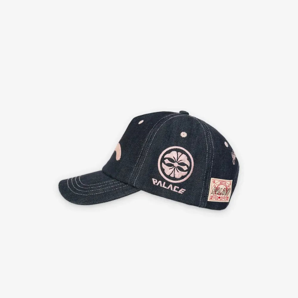 Evisu x Palace Boné Snapback Indigo
