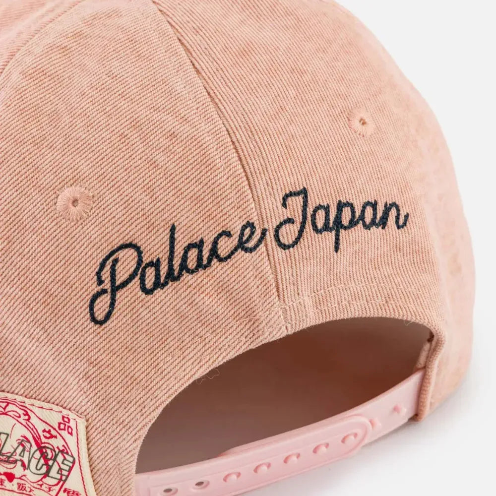 Evisu x Palace Boné Snapback Sakura Pink