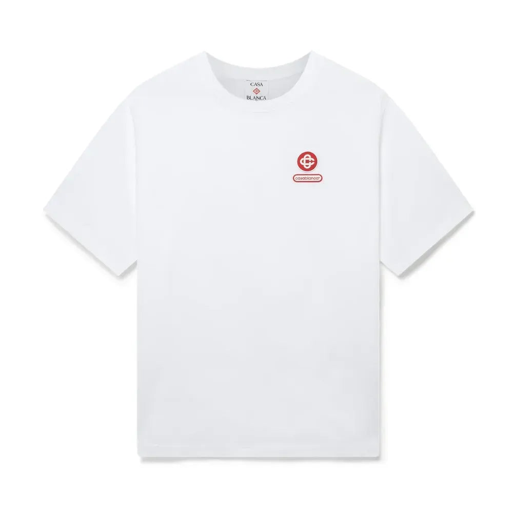 Camiseta Casablanca Logo Patch White