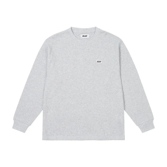 Crewneck Palace Basically A Thermal Longsleeve Grey Marl