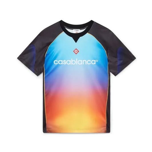 Camiseta Casablanca Gradient Football Blue
