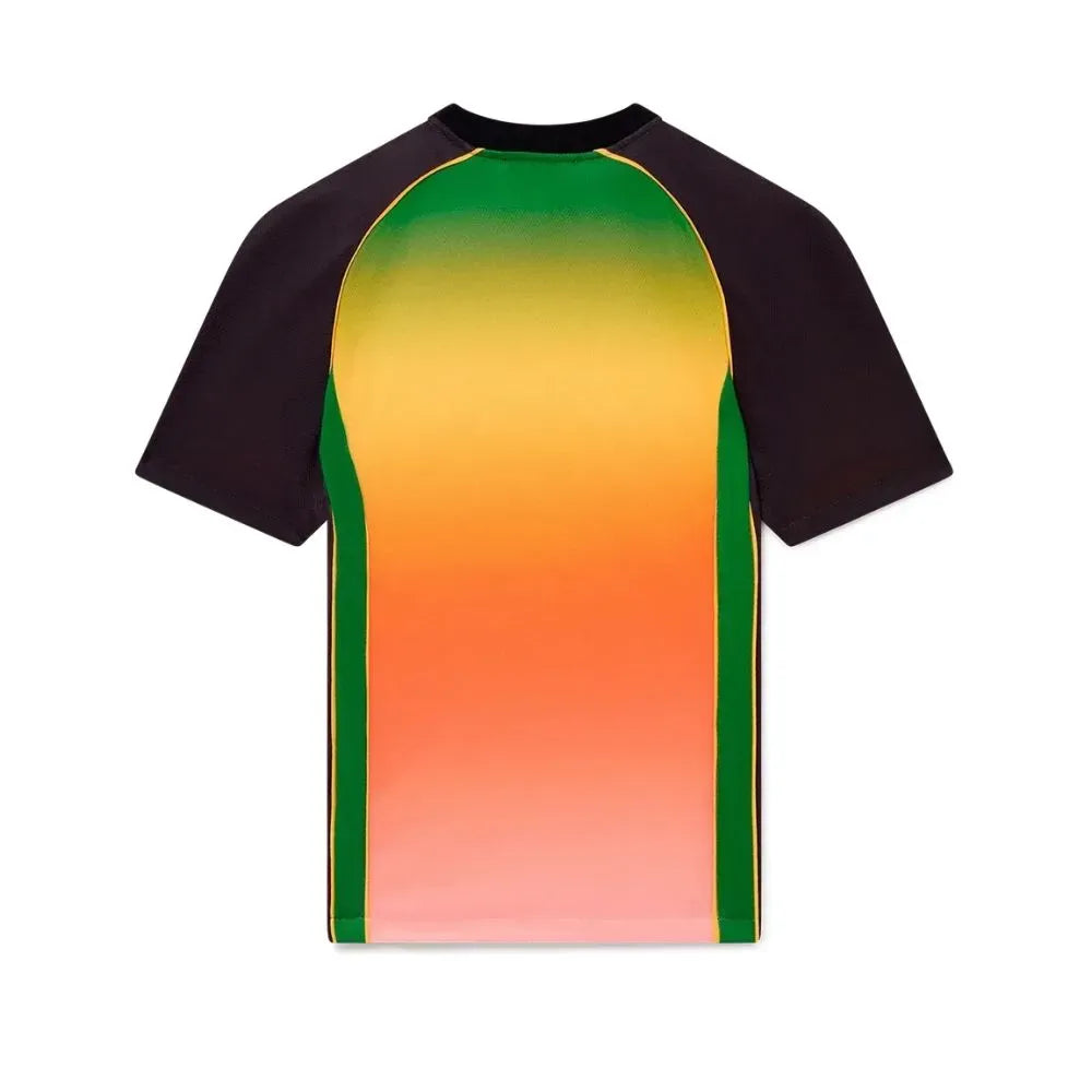 Camiseta Casablanca Gradient Short Sleeve Football Orange