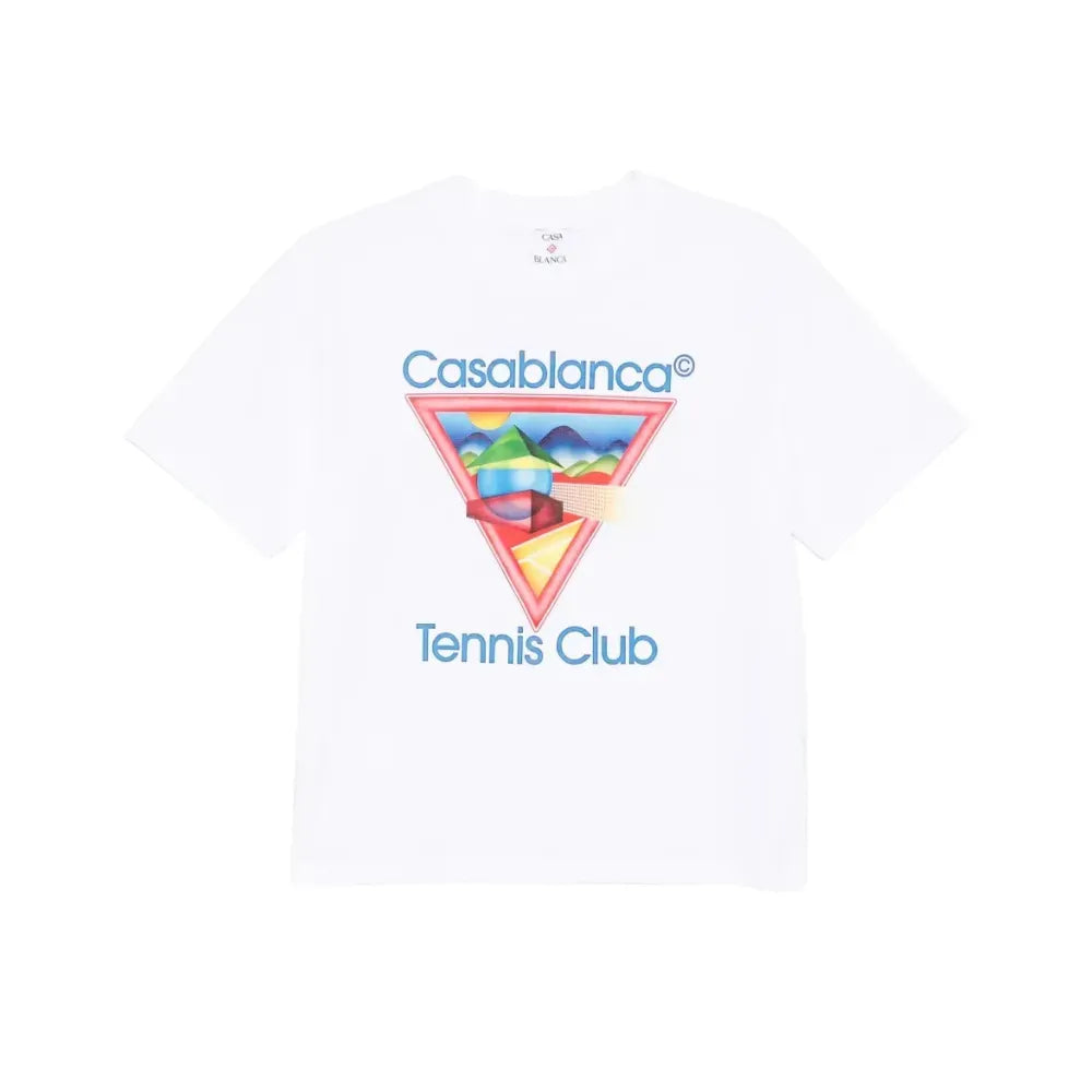 Camiseta Casablanca Tennis Club Icon White