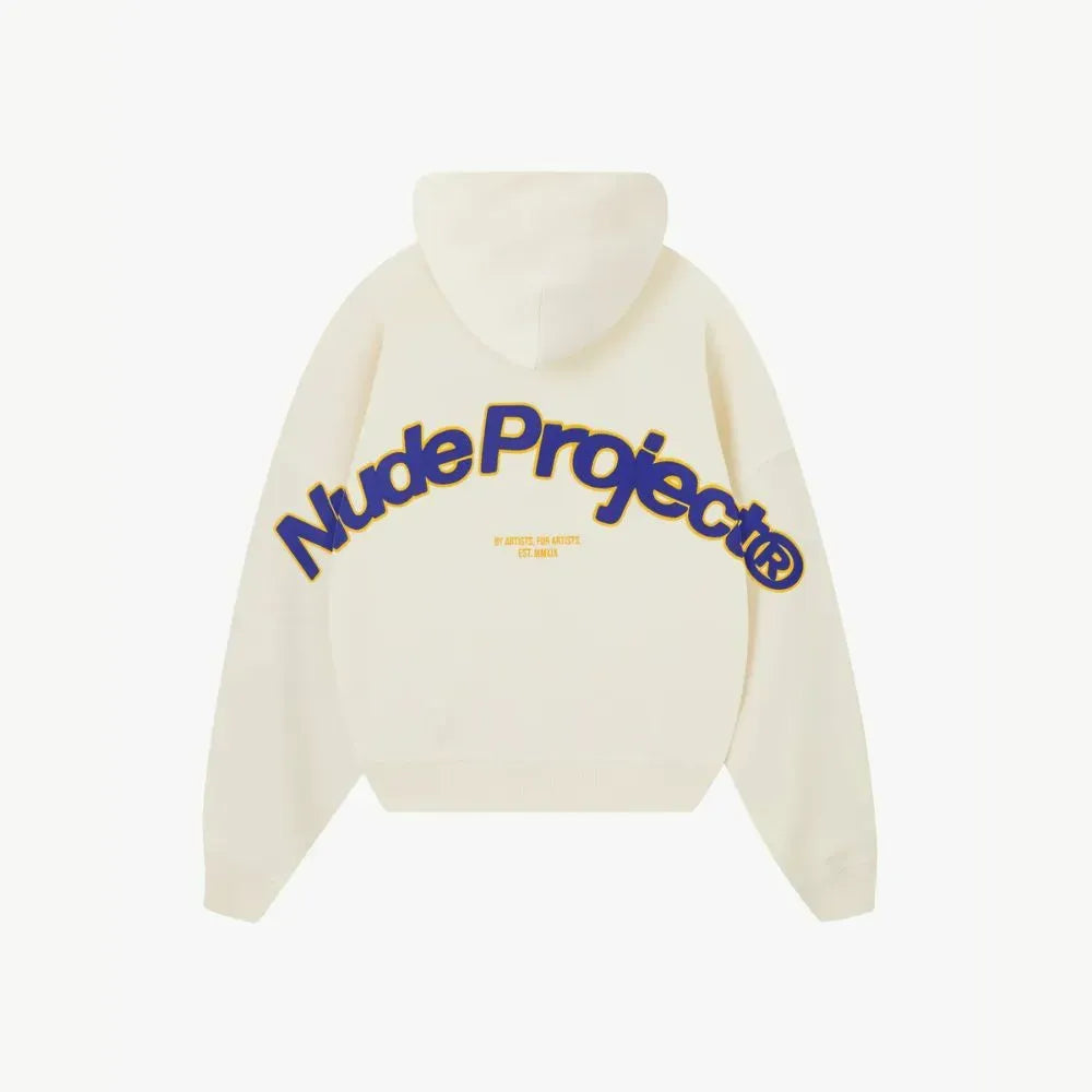 Moletom Nude Project Beast Zip-Up Marshmallow