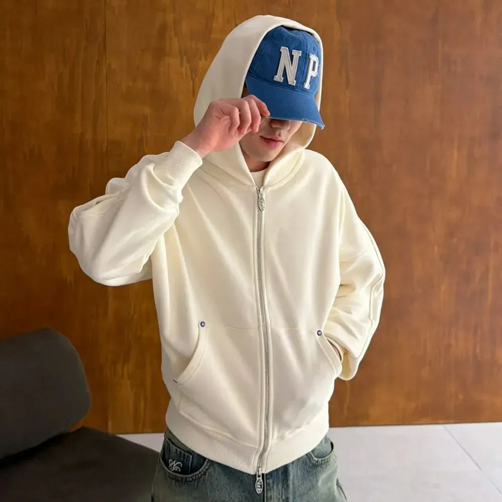 Moletom Nude Project Beast Zip-Up Marshmallow