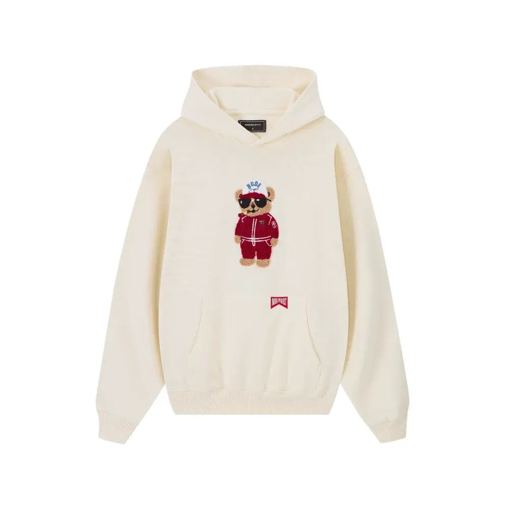 Moletom Nude Project Turbo Ted Hoodie Marshmallow