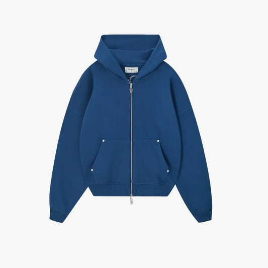 Moletom Nude Project Beast Zip-Up Petrol Blue