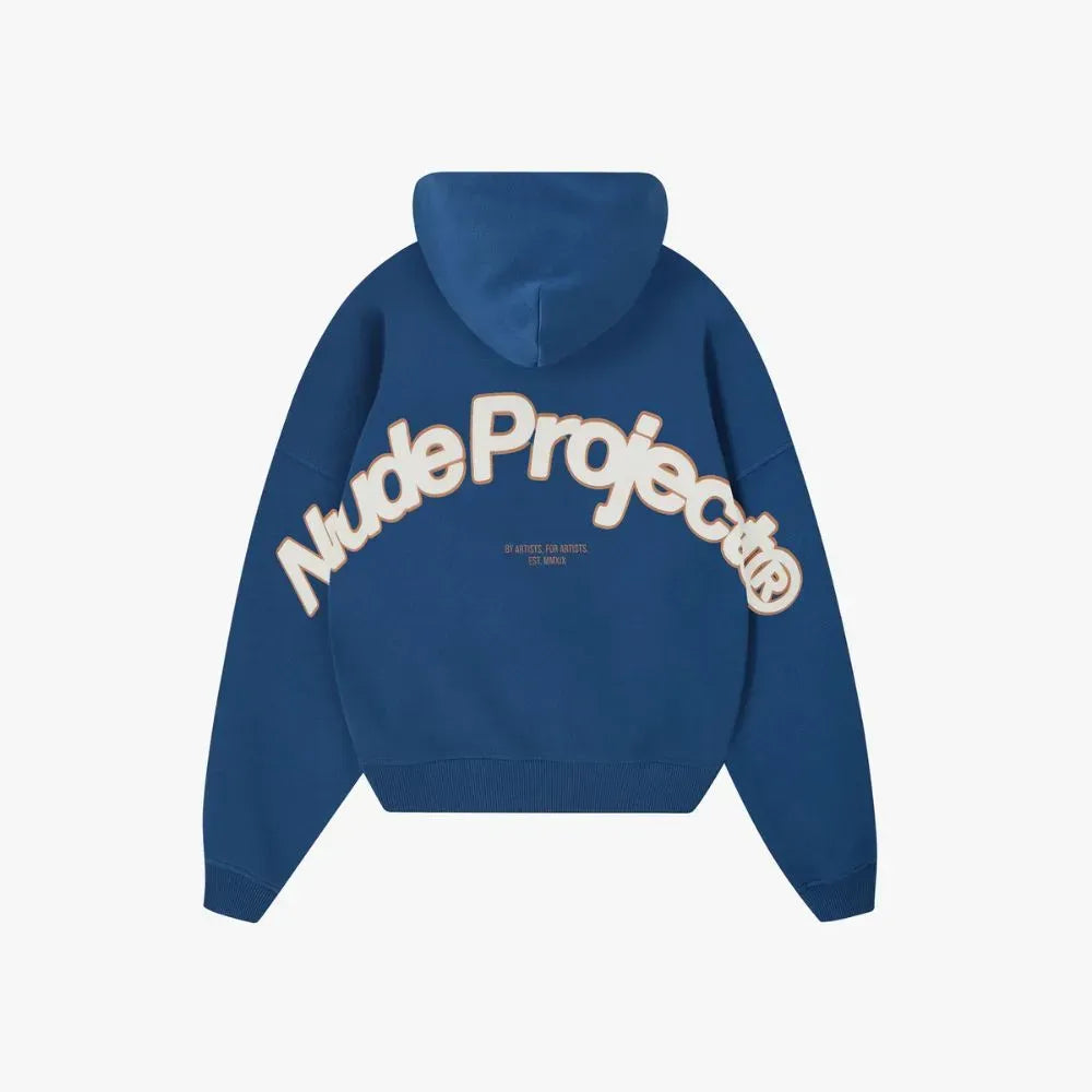 Moletom Nude Project Beast Zip-Up Petrol Blue
