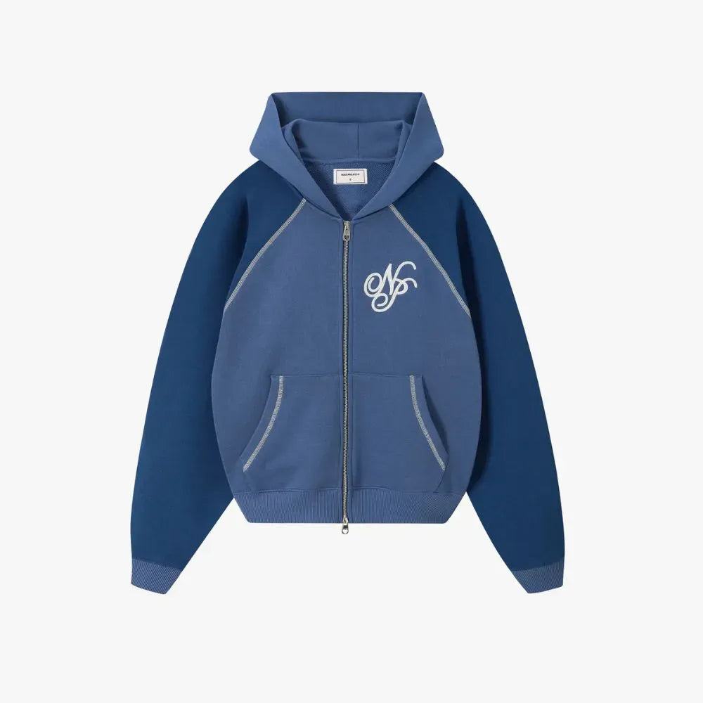 Moletom Nude Project Team Zip-Up Navy