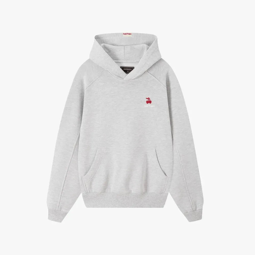 Moletom Nude Project Basic Cherry Grey