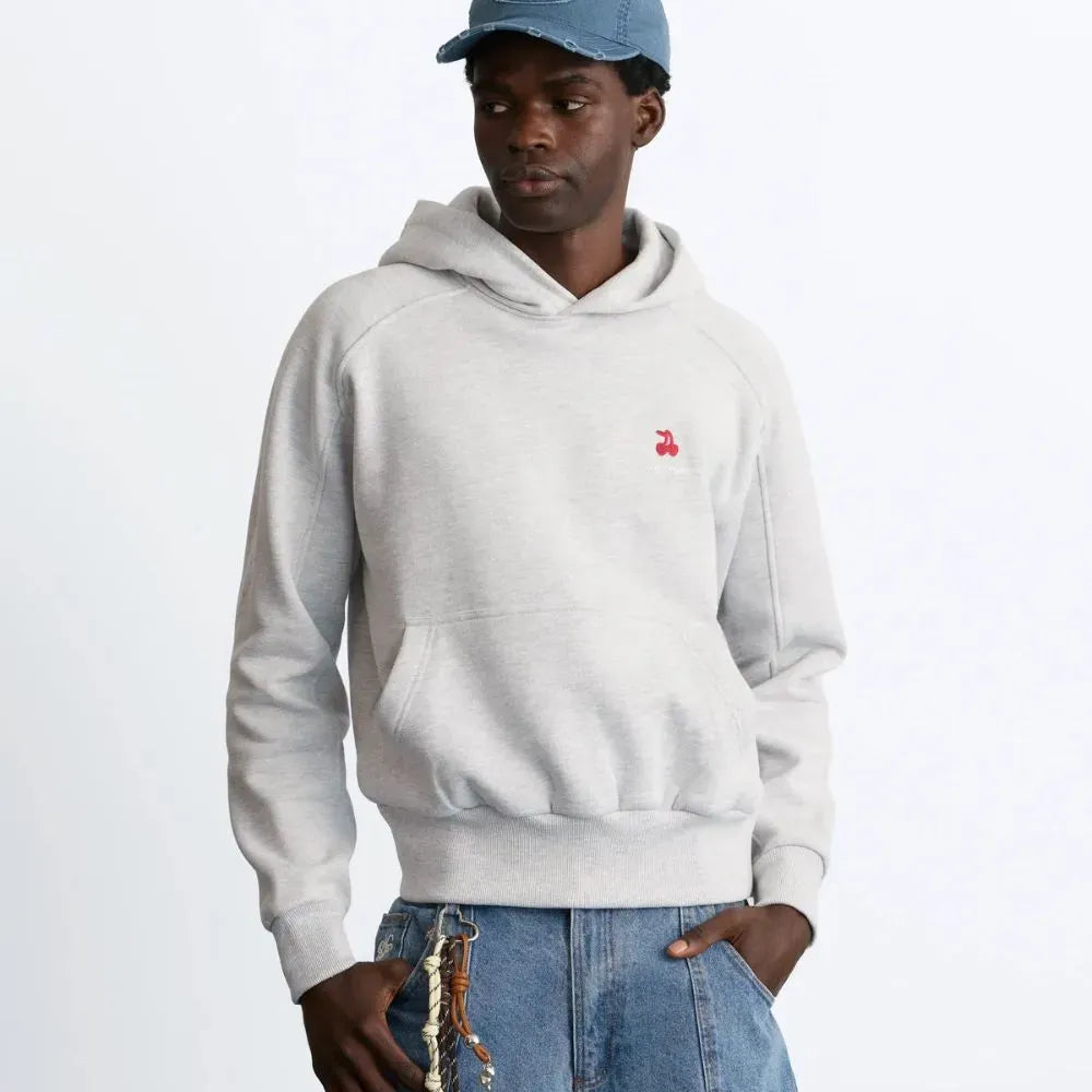 Moletom Nude Project Basic Cherry Grey