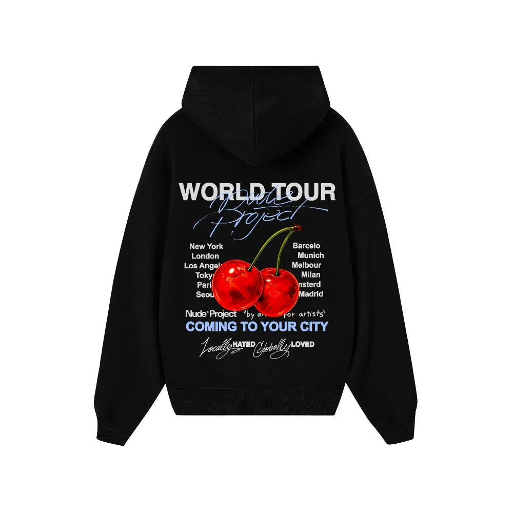 Moletom Nude Project Nude Tour Hoodie Black