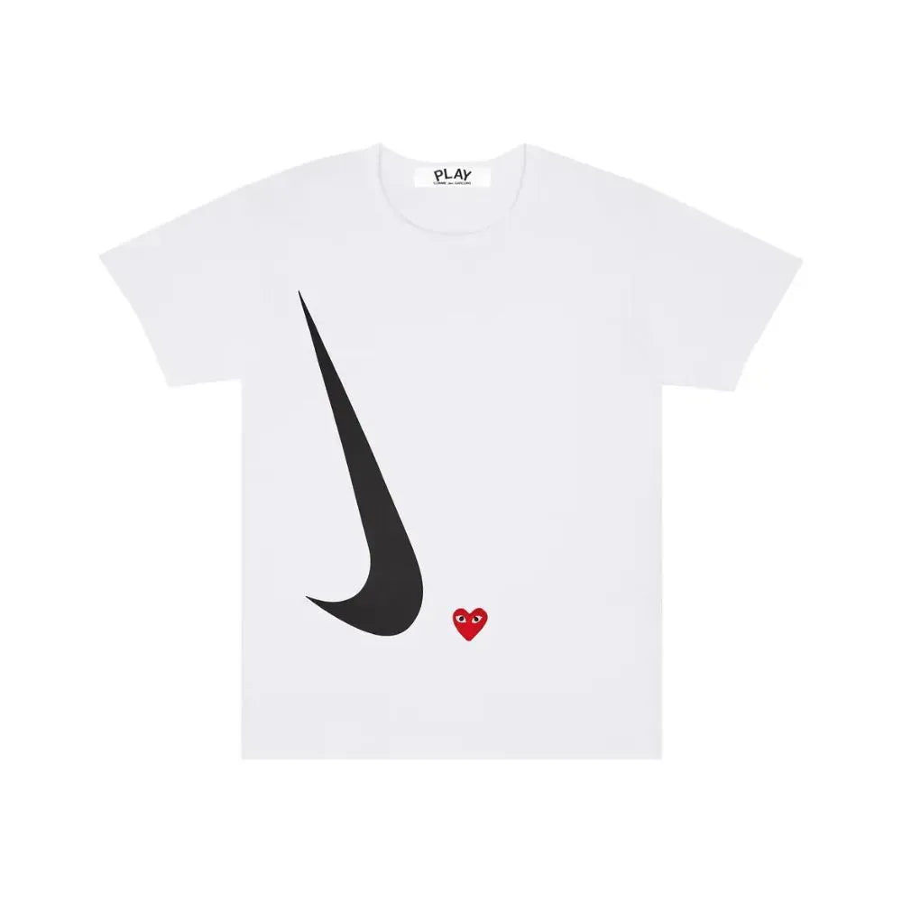 Nike x Comme des Garcons PLAY Camiseta White