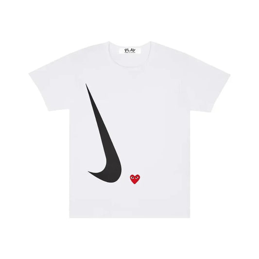 Nike x Comme des Garcons PLAY Camiseta White