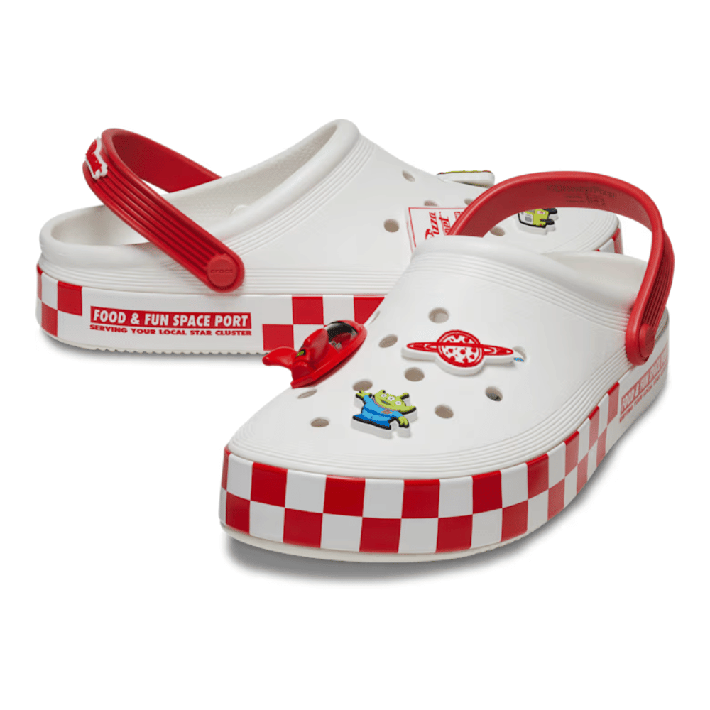 Toy Story x Crocs Clog Pizza Planet Off-Court White