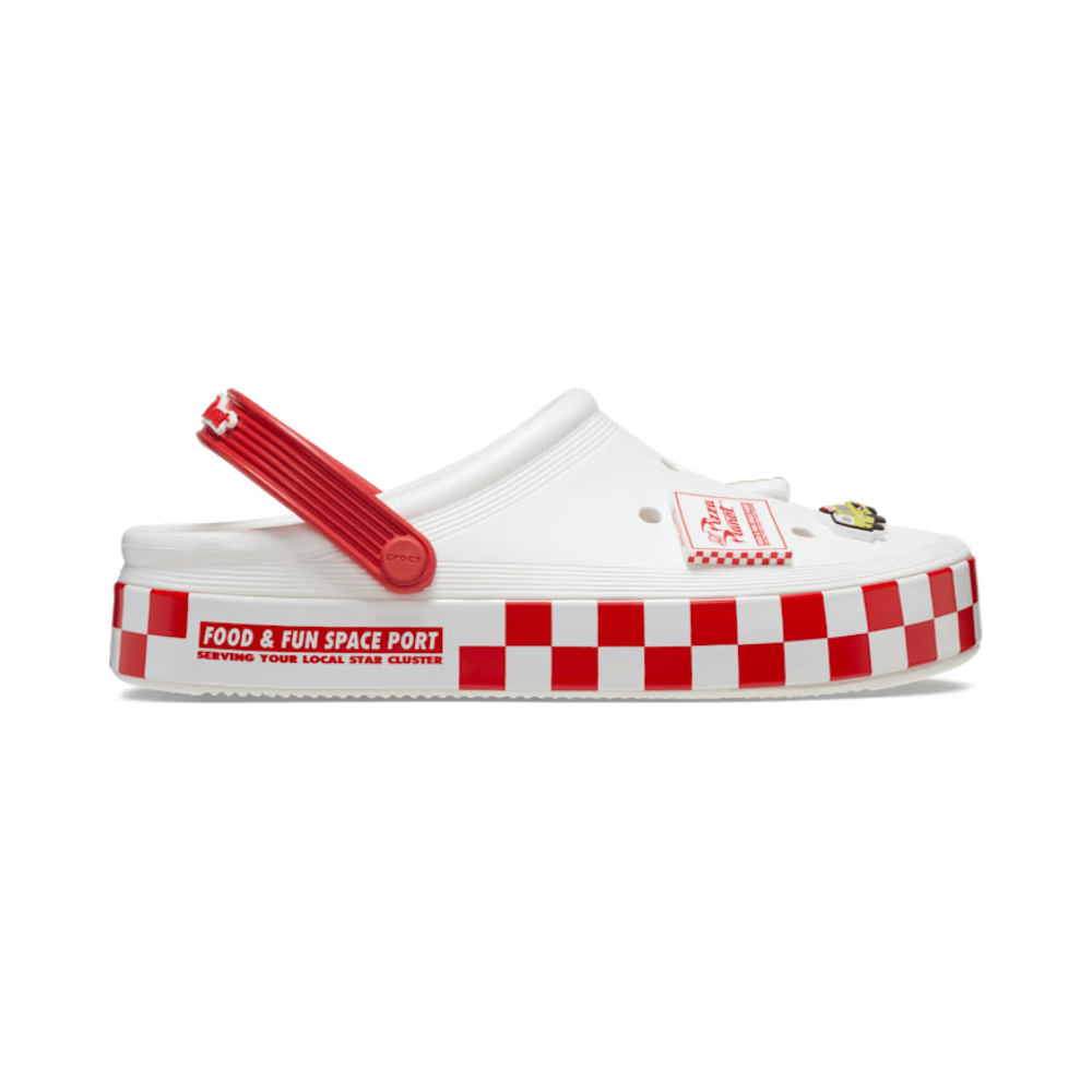 Toy Story x Crocs Clog Pizza Planet Off-Court White