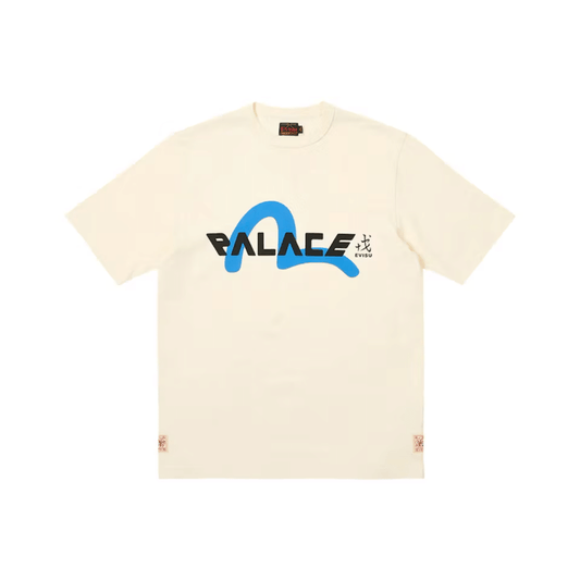 Evisu x Palace Camiseta Logo White